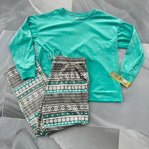 Muk Luks brand new Pajama set size XXL Silky Velour